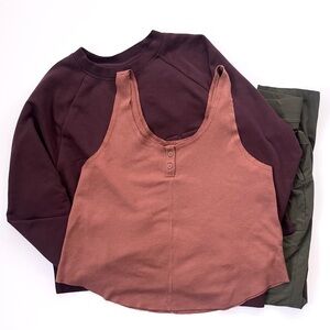 Bundle || Women’s New Nike Tank Top, Pullover Sweatshirt & Pants/Joggers